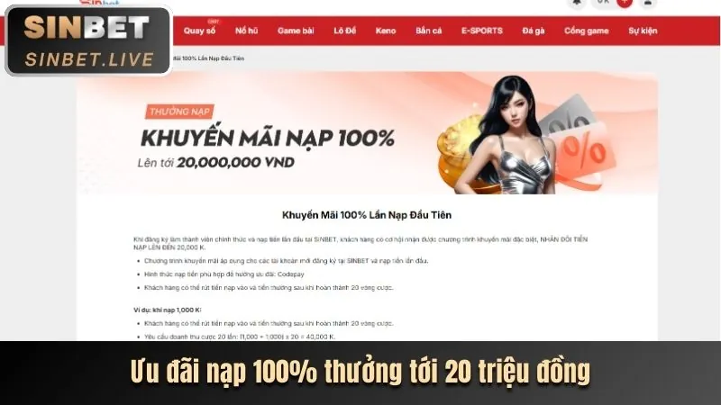 Thưởng chào mừng thành viên mới KK55 Link